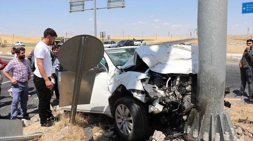 Diyarbakır'da trafik kazası: 5 yaralı