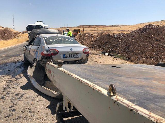 Siirt’te trafik kazası: 1 yaralı