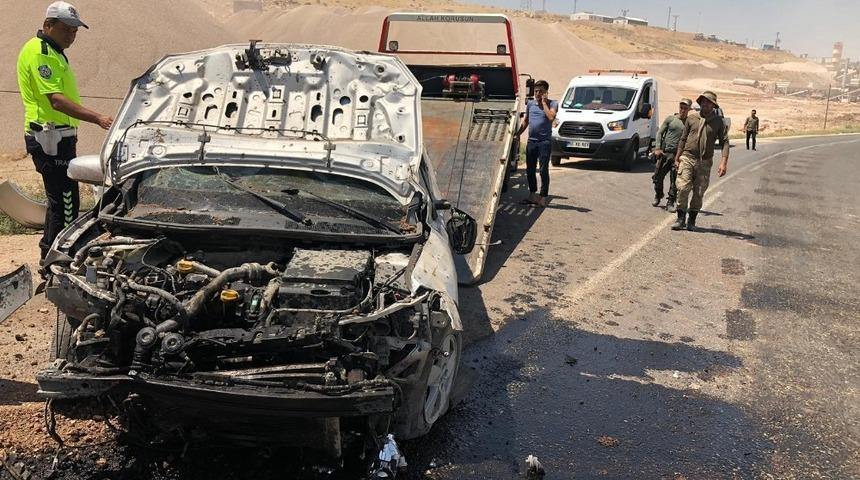 Siirt&rsquo;te trafik kazası: 1 yaralı