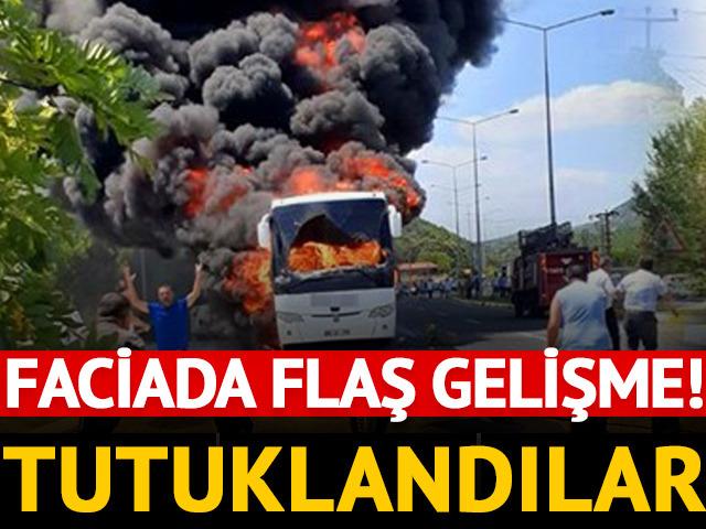 Otob&uuml;s faciasında flaş gelişme! Tutuklandılar