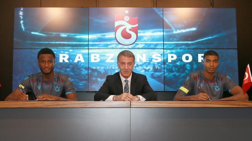John Obi Mikel ve Ivanildo Fernandes Trabzonspor'la sözleşme imzaladı