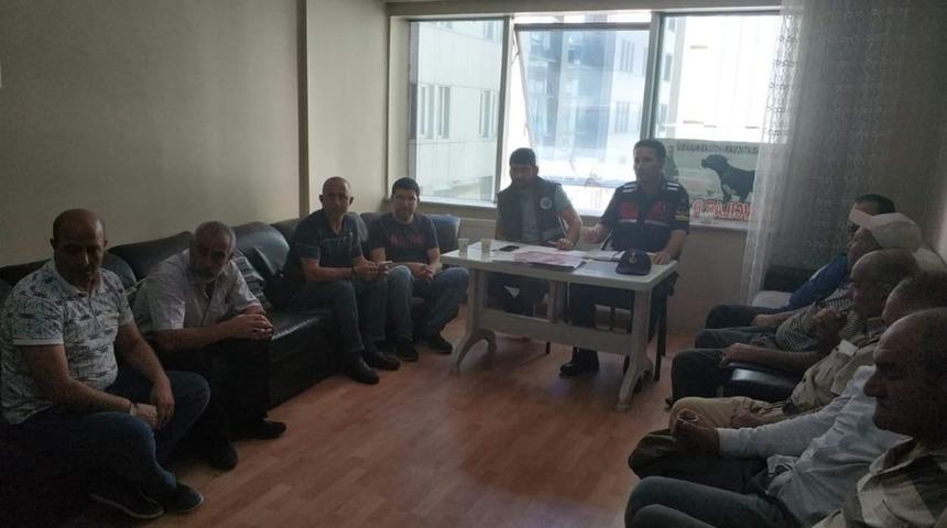 Van&rsquo;da avcılar, sezon &ouml;ncesi bilgilendirildi