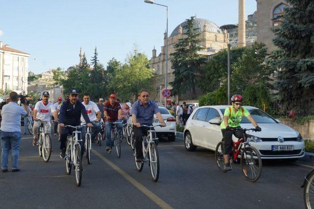 Nevşehir sağlıklı yaşam için pedal çevirdi