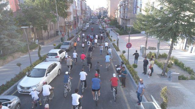 Nevşehir sağlıklı yaşam için pedal çevirdi