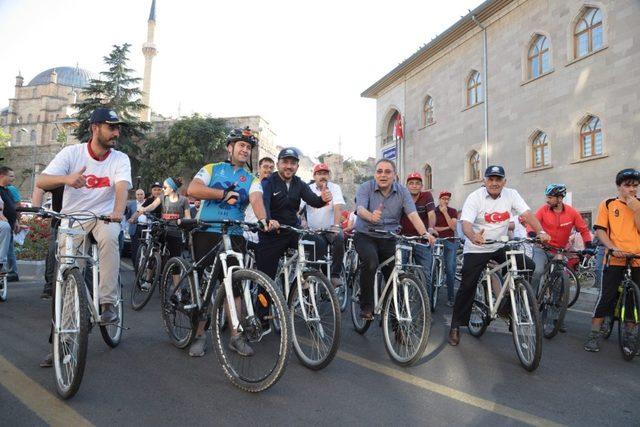 Nevşehir sağlıklı yaşam için pedal çevirdi