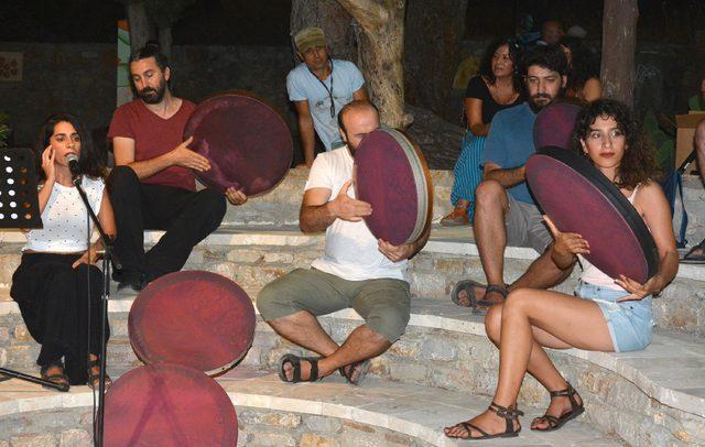 Knidos'un Sır'ı Sanat Festivali'ne görkemli açılış