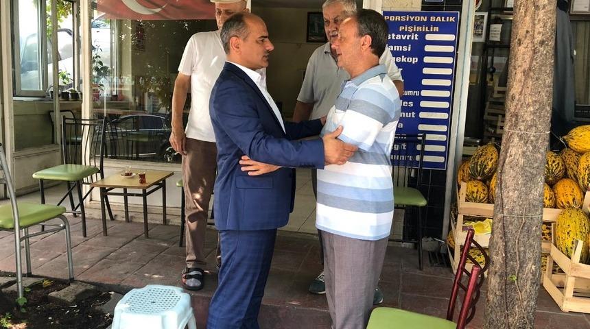 Başkan S&ouml;ğ&uuml;t, esnafla bir araya geldi