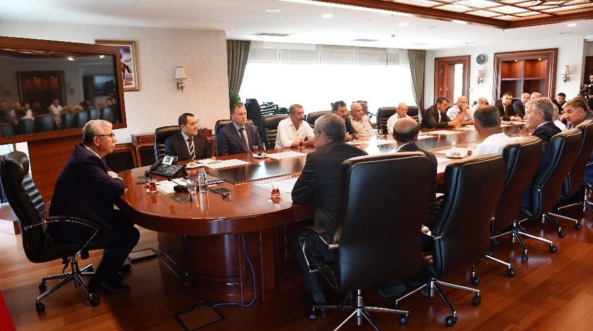 Mansur Yavaş muhtarlarla buluştu