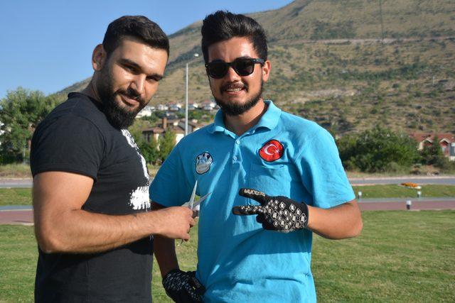 Yama&ccedil; paraş&uuml;t&uuml;nde tıraş 3