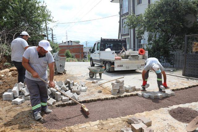 Fen İşleri Ekipleri 6 mahallede saha çalışmalarını sürdürüyor