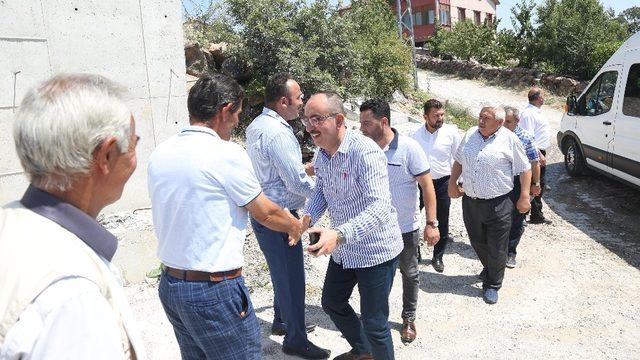 Başkan Kavuş, mahalle ziyaretlerine devam ediyor