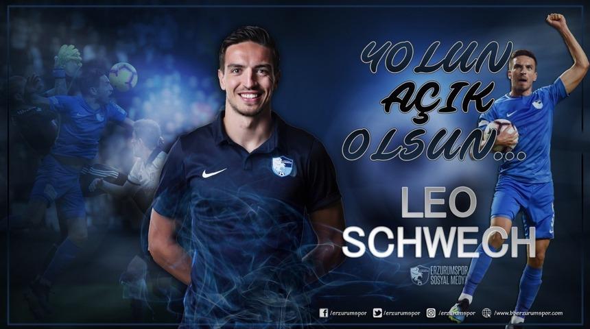 BB Erzurumspor Leo Schwechlen’e veda etti