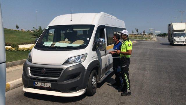 Manisa’da toplu taşımaya sıkı denetim