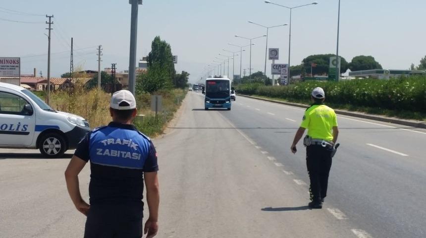 Manisa&rsquo;da toplu taşımaya sıkı denetim