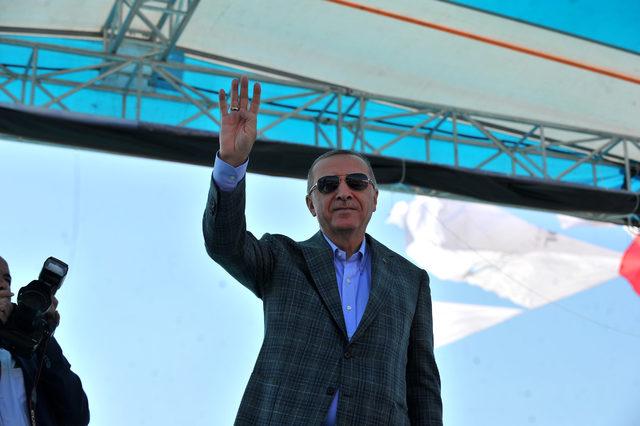 Cumhurbaşkanı Erdoğan, Bursa'da