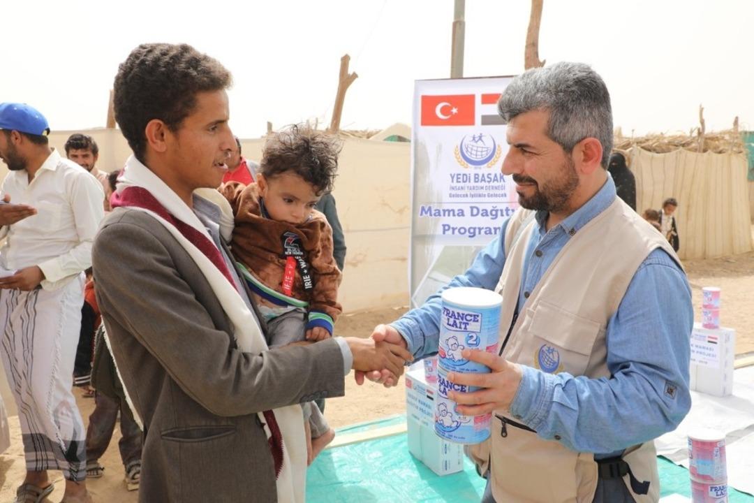 Yedi Başak Yemen kampanyası i&ccedil;in SMS hattı devrede