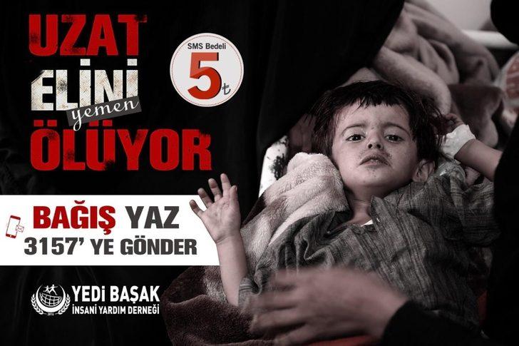 Yedi Başak Yemen kampanyası için SMS hattı devrede G5