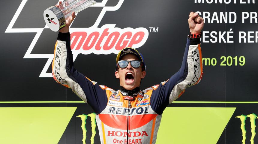MotoGP Çekya Grand Prix'ini Marc Marquez kazandı