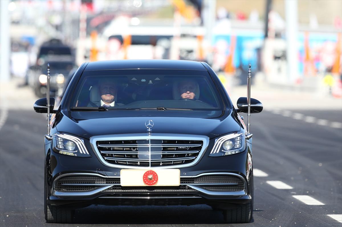 Tarihi a&ccedil;ılış! İlk olarak Cumhurbaşkanı Erdoğan ge&ccedil;ti