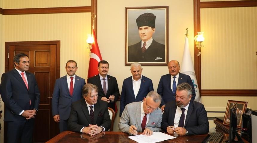 Anagold Madencilik ile BY&Uuml; arasında protokol imzalandı