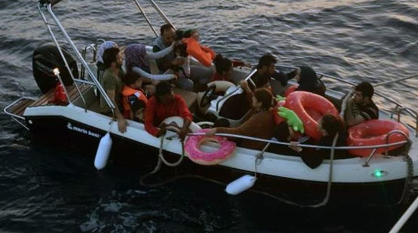 Datça ve Bodrum’da 81 göçmen yakalandı