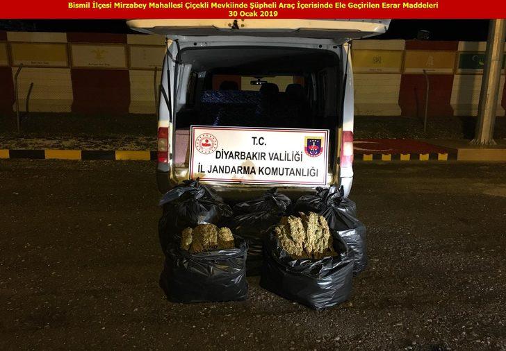 Diyarbakır'da teröre büyük darbe! Bu yıl 15 milyon Hint keneviri ele geçirildi G4