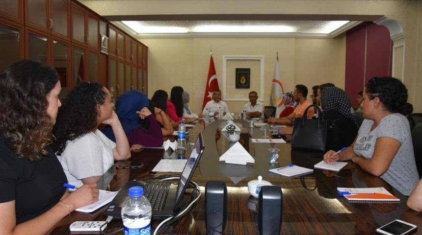 İl Tarım ve Orman M&uuml;d&uuml;rl&uuml;ğ&uuml;nden stajyerlere oryantasyon eğitimi