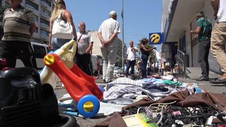 İzmir'in göbeğinde 'ne alırsan 1 TL' pazarı G3