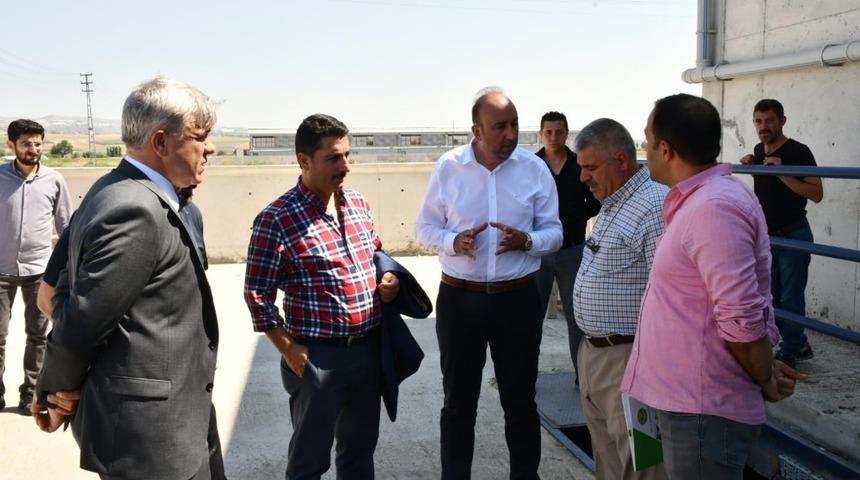 Yatırımcılar Sincan’daki Hayvancılık Bölgesi’ni inceledi