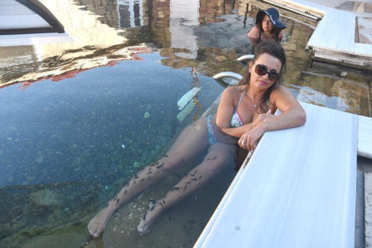 Dünyaca ünlü balıklı kaplıca şifa dağıtıyor G2