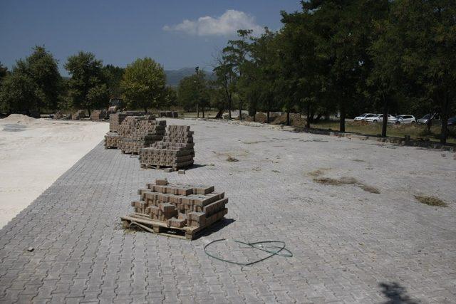 Sahil aydınlatmaları bayram sonrasına kaldı