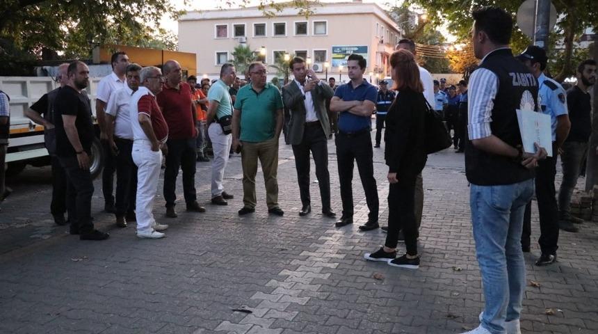 Yalovalı esnaf çıkmaları sorunsuz terk etti