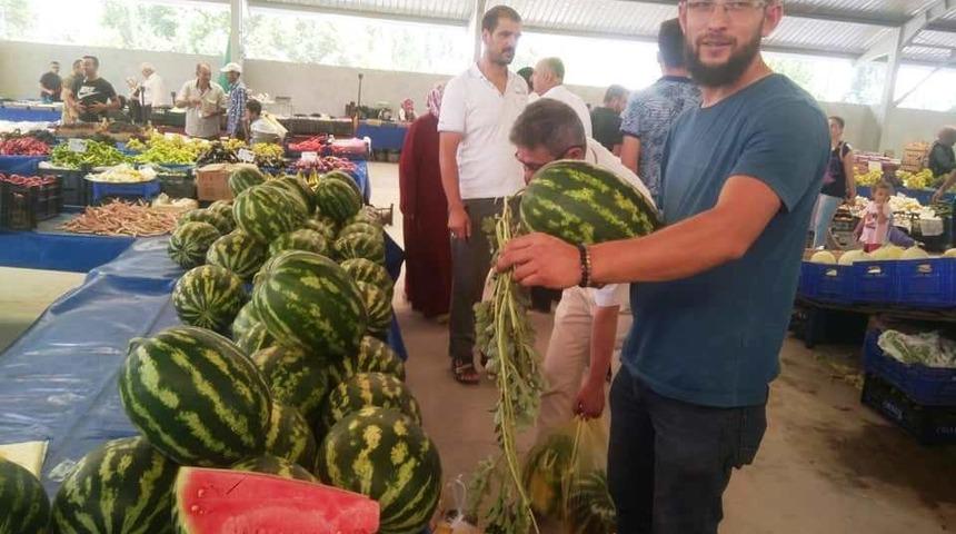 D&uuml;ş&uuml;k fiyat yerli karpuza rağbeti arttırdı