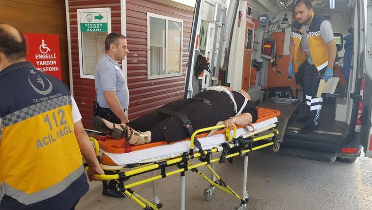 Sedyeyle hastaneye taşındı, bir an olsun yanından ayırmadı! G2