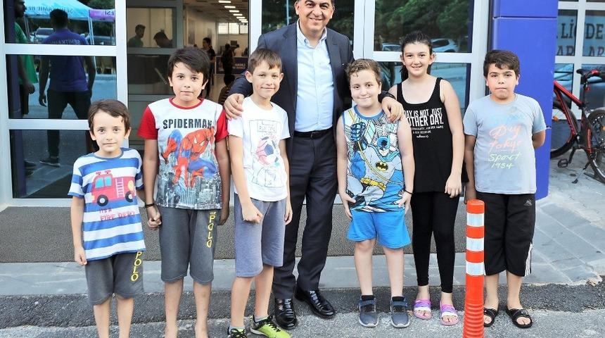 &Ccedil;ay sohbetinin konusu &lsquo;spor&rsquo; oldu