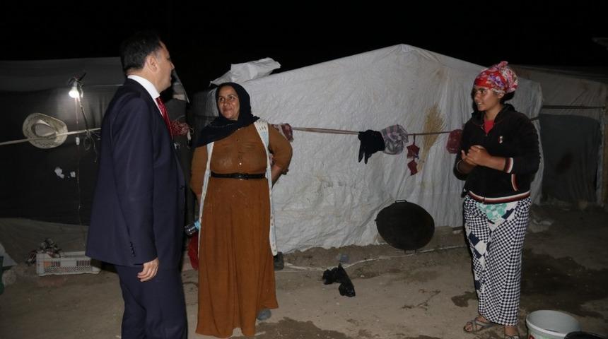 Yozgat Valisi &Ccedil;akır&rsquo;dan tarım iş&ccedil;ilerine ziyaret