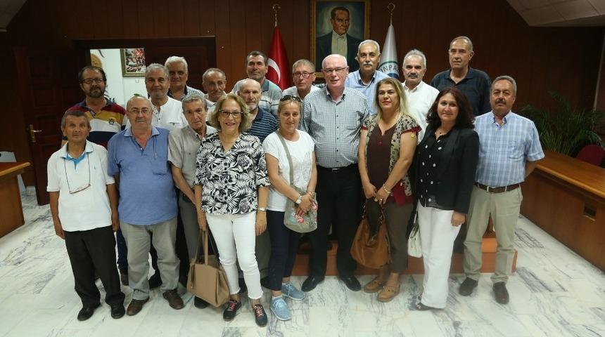 G&ouml;kmeydan Mahallesi sakinlerinden Başkan Kazım Kurt&rsquo;a ziyaret