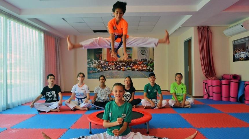 Büyükşehirin Yaz Spor kursları devam ediyor