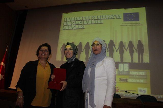 Trabzonlu ve Şanlıurfalı girişimci kadınlar Trabzon’da buluştu