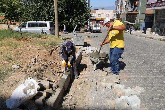 Selvilitepe sokaklarında çalışmalar başladı