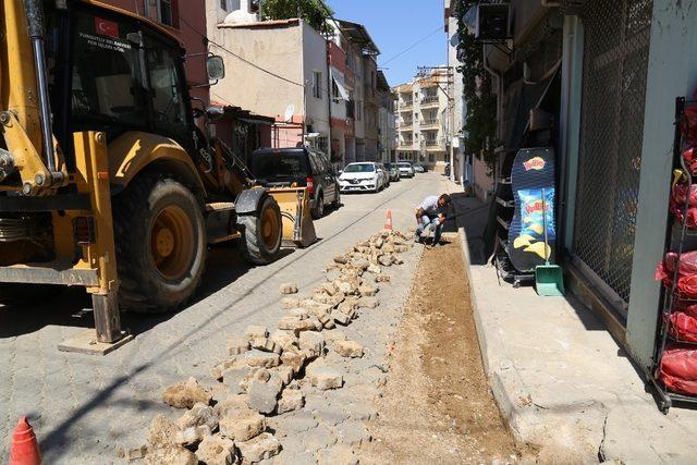 Selvilitepe sokaklarında çalışmalar başladı