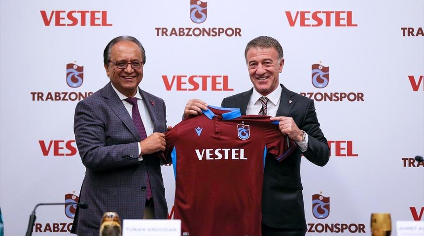 Trabzonspor Vestel ile 3 yıllık sponsorluk anlaşması imzaladı