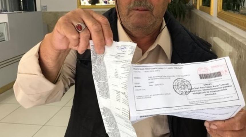 Hiç gitmediği İzmir’den ceza geldi