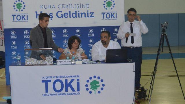 Bartın’da TOKİ kurası heyecanı