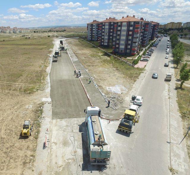 Kütahya’da ilk kez beton asfalt