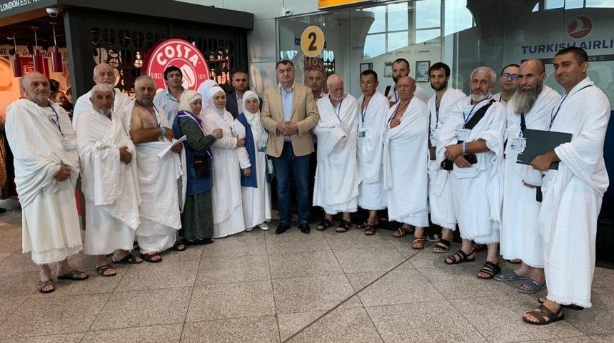 50 Ahıska T&uuml;rk&rsquo;&uuml; kutsal topraklara uğurlandı