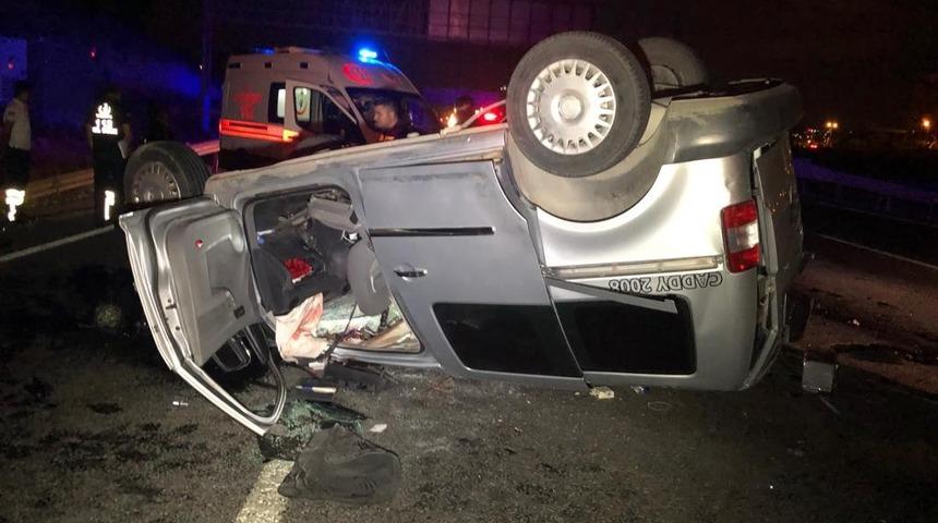 Başkent'te korkunç kaza! Hız kadranı 120'de takılı kaldı!