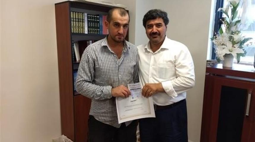 Suriyeli sığınmacıdan kurban bağışı