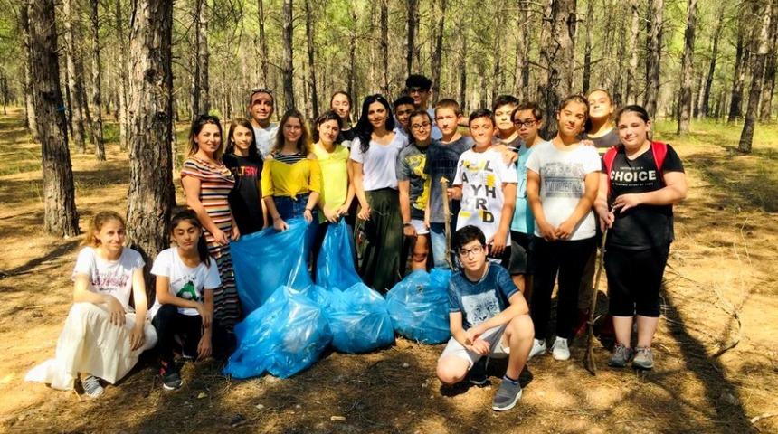 &Ouml;ğrencilerden Kurşunlu Şelalesi &rsquo;ne kuşevi