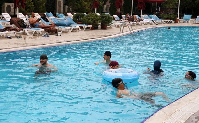 Afyonkarahisar'daki termal otellerde bayram yoğunluğu